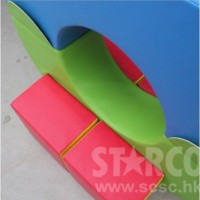 STARCO SFCB140感統軟體攀爬滑梯組合